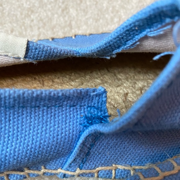 Soludos Light Blue Cotton Espadrilles - Picture 4 of 4